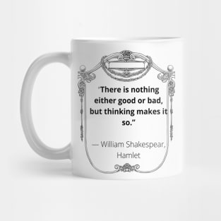 A Quote From Hamlet Mug